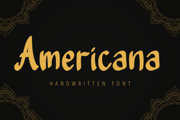 Americana Handwritten Font: A Practical Choice for Small Business Branding