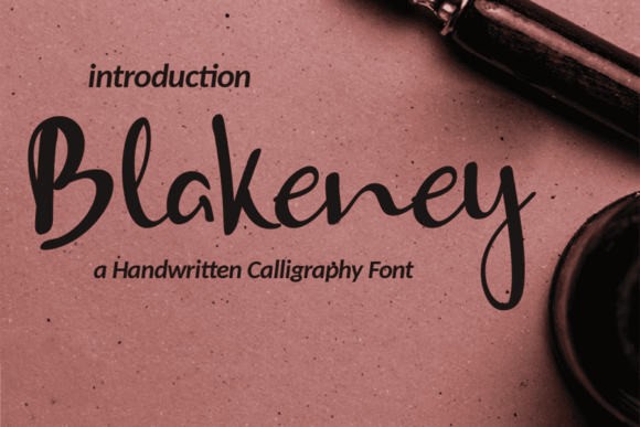 Blakeney: A Timeless Handwritten Font for Editorial Design