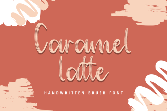Caramel Latte: A Handwritten Brush Font for Warm Brand Identity