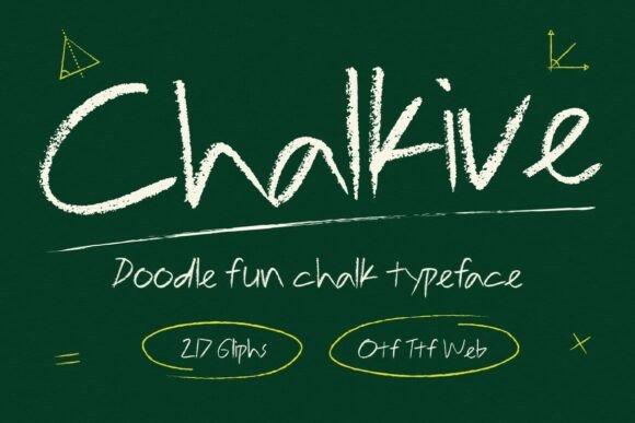 Chalkive Typeface Review: Adding Handmade Warmth to Digital Branding