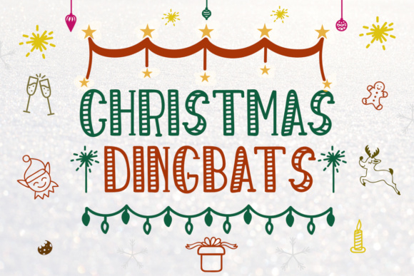 Christmas Dingbats: A Festive Display Typeface for Modern Web Design