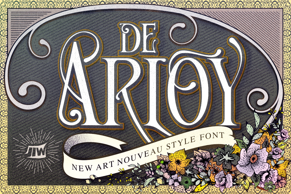 De Arloy Typeface: Adding Art Nouveau Elegance to Modern Web Design