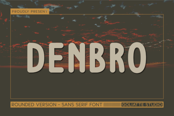 Denbro Typeface Review: A Whimsical Sans Serif for Playful Branding