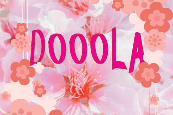 DoooLA: The Handwritten Typeface for Playful Editorial Design