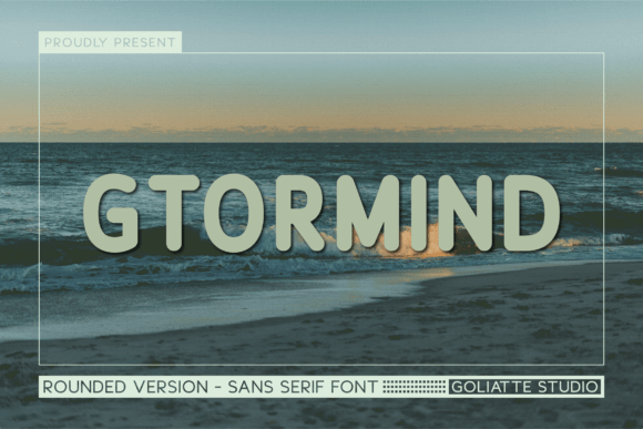 Gtormind: The Eccentric All-Caps Font for Scroll-Stopping Social Media Graphics