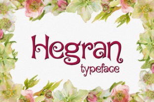Hegran Font: A Playful Typeface for Bold Digital Design