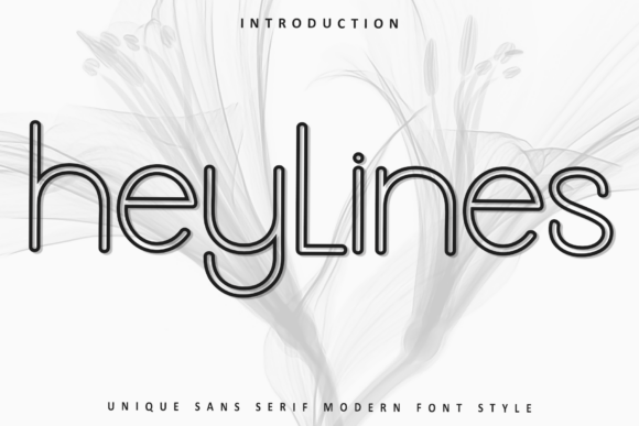 Heylines Typeface: Elevating Brand Identity with Soft, Modern Typography