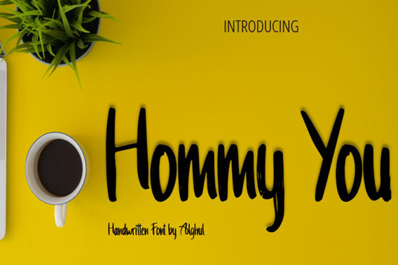 Hommy You: The Handwritten Typeface for Authentic Digital Branding