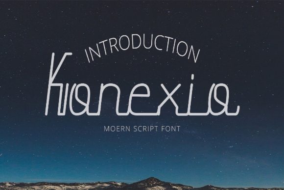 Konexio Handwritten Typeface Review for Makers