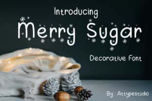 Merry Sugar Font: A Festive Typeface for Digital Branding