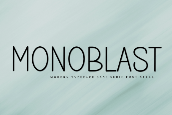 Monoblast Typeface: Elevating Digital Brand Identity