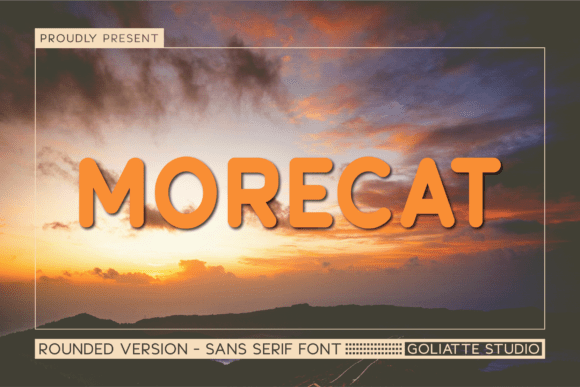 Morecat: The Enchanting All-Caps Typeface for Handmade Branding