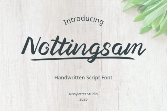 Nottingsam: A Quirky Handwritten Font for Memorable Brand Identity