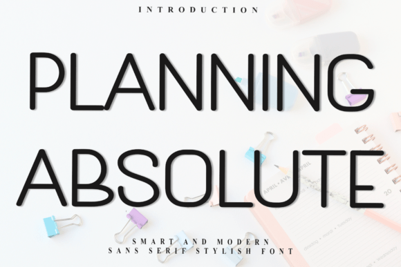 Planning Absolute: A Festive Typeface for Holiday Branding