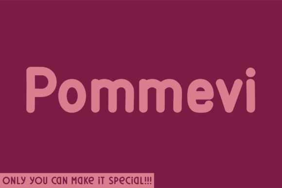 Pommevi Typeface Review: A Unique Handwritten Sans Serif for Brand Identity