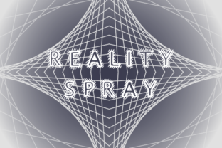 Reality Spray Font: A Semi-Transparent Typeface for Creative Campaigns