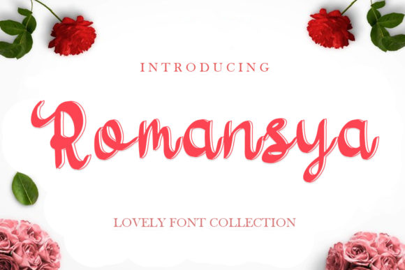 Romansya: A Sweet Handwritten Typeface for Romantic Campaigns
