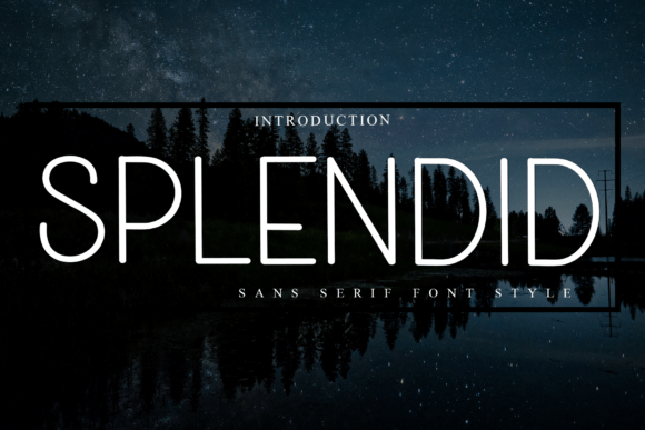 Splendid Typeface: Elevating Your Brand Identity with Style