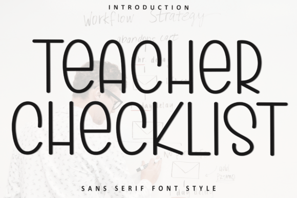 Teacher Checklist: The Festive Typeface for Holiday Campaigns
