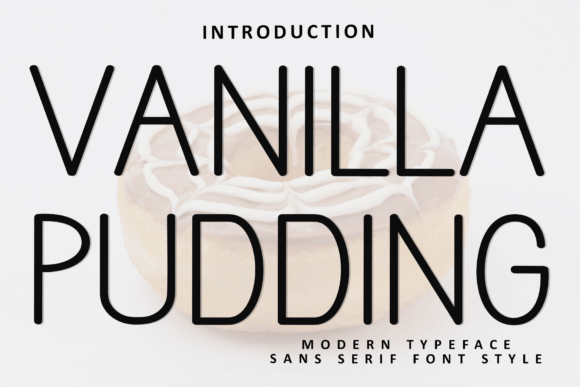 Vanilla Pudding: A Festive Typeface for Holiday Editorial Design
