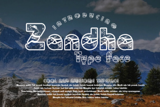 Zandha Typeface: Elevate Your Small Business Brand Identity